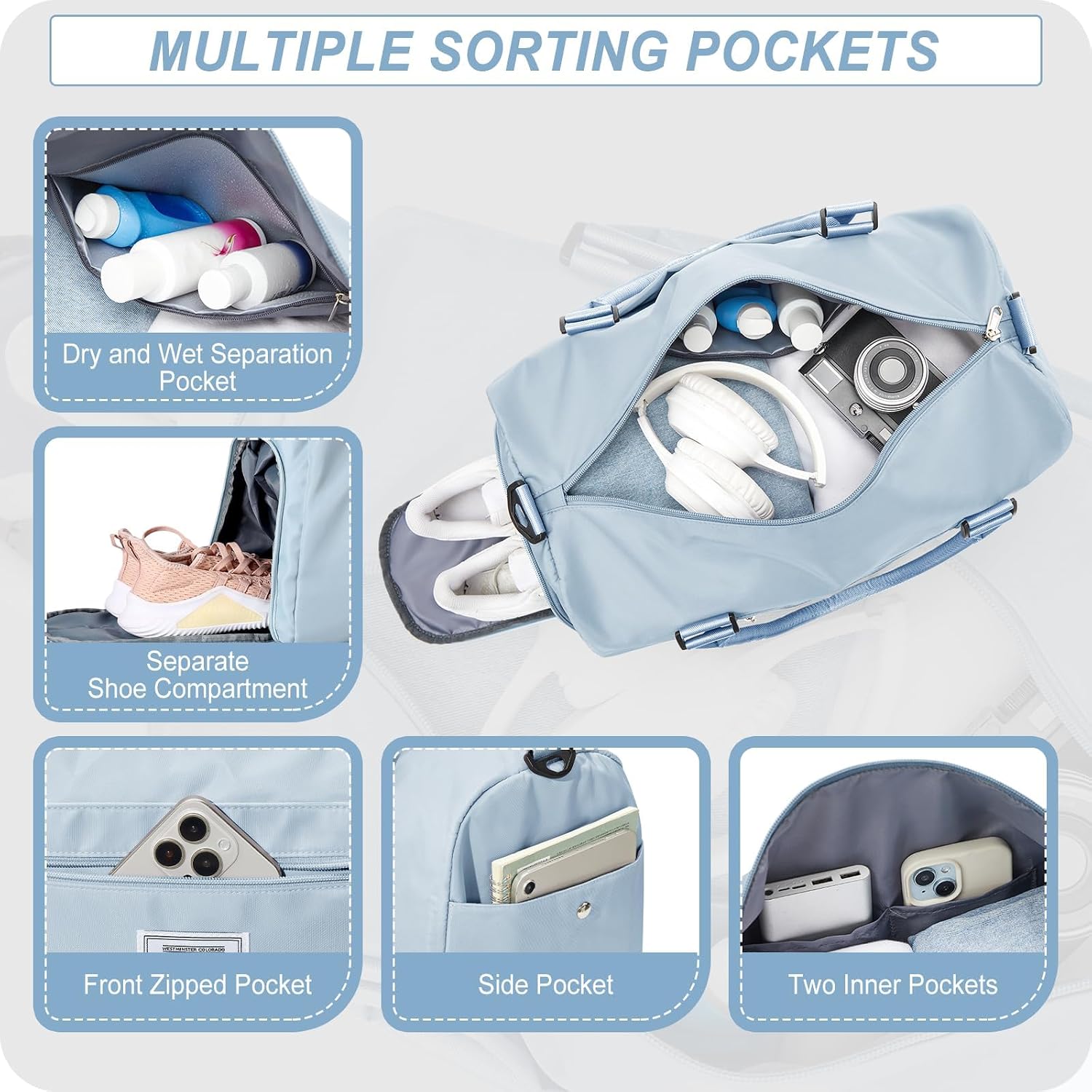 Thumbnail 2 de HYC00 Gym Bag 3-4 day capacity