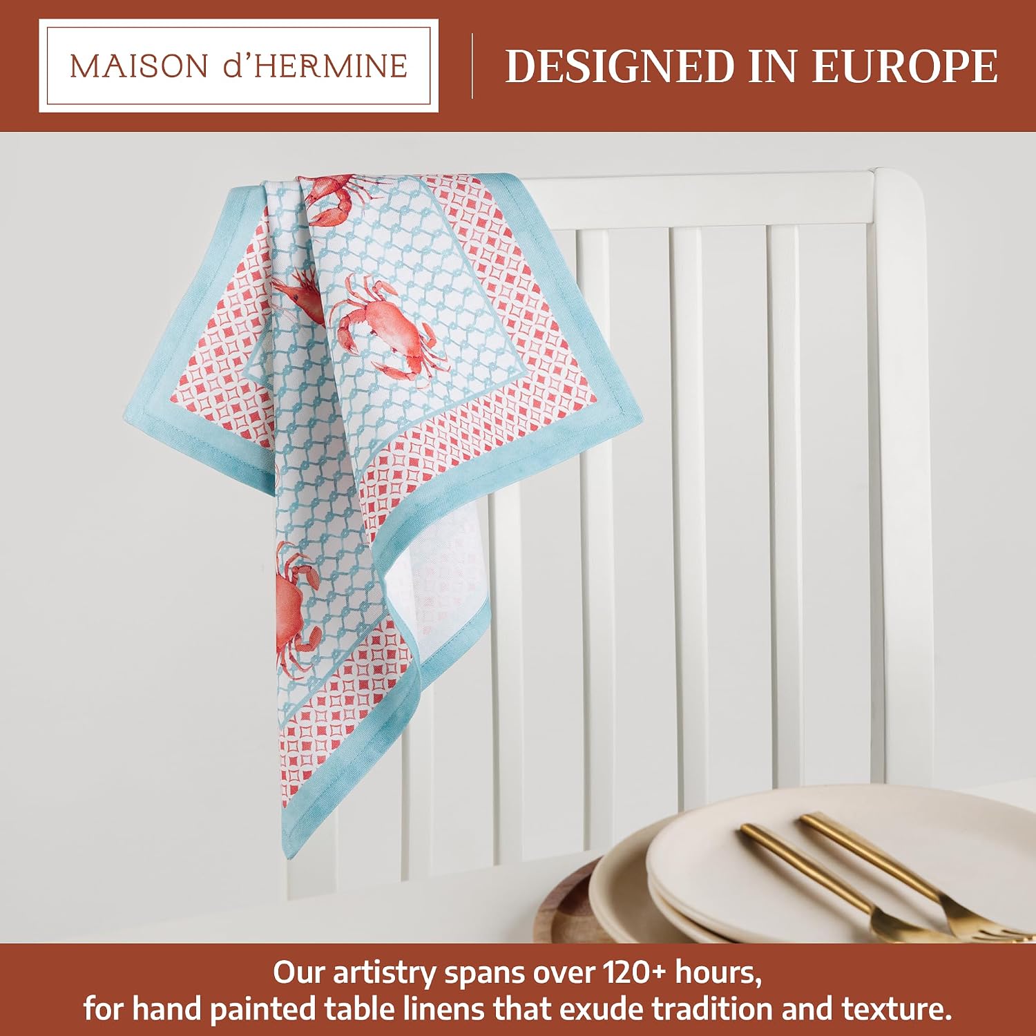 Thumbnail 1 de Maison d'Hermine Cotton Cloth Napkins, 18" x 18