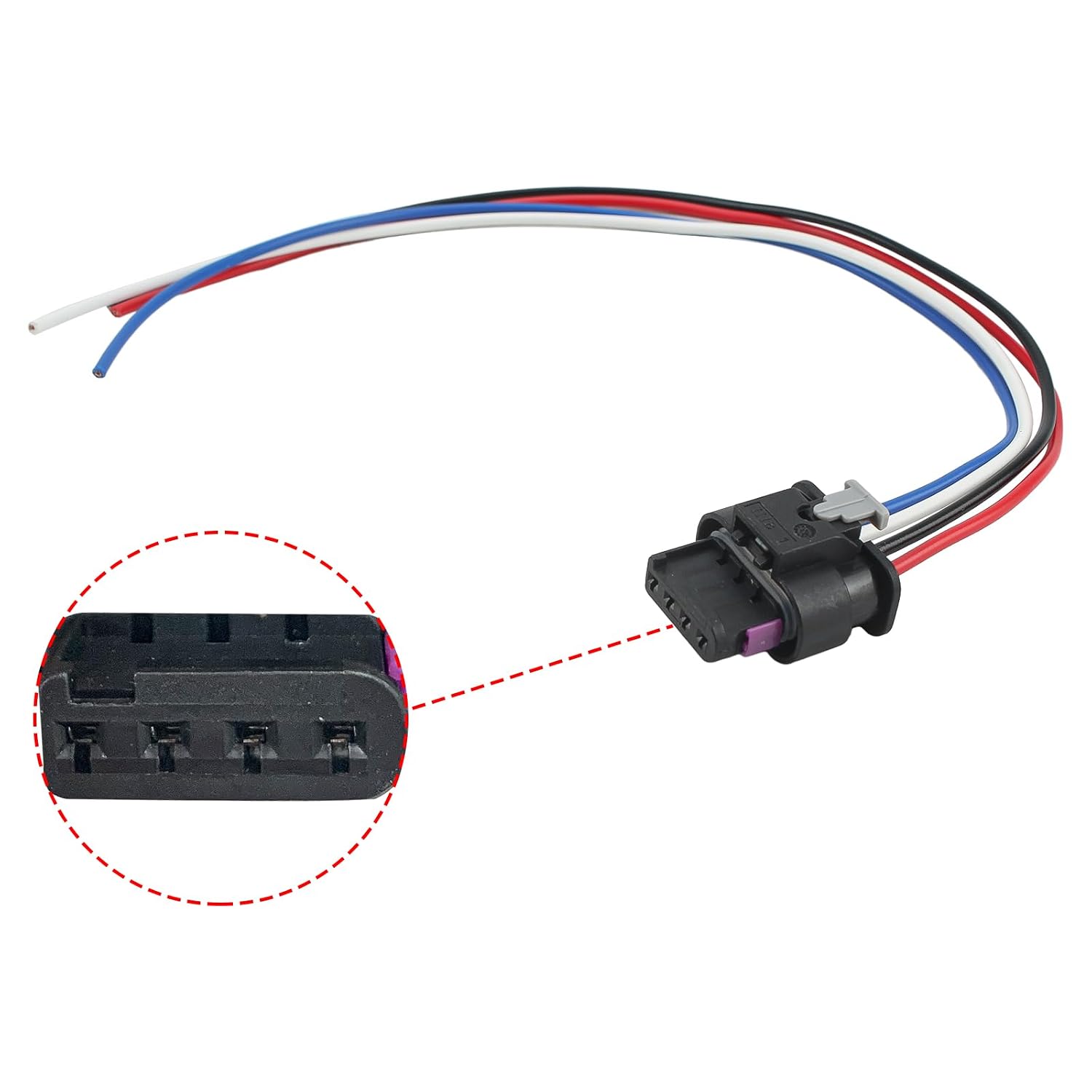 Detalle 2 de AUTOKAY 05149141AF カムシャフトポジションセンサー用コネクターハーネス