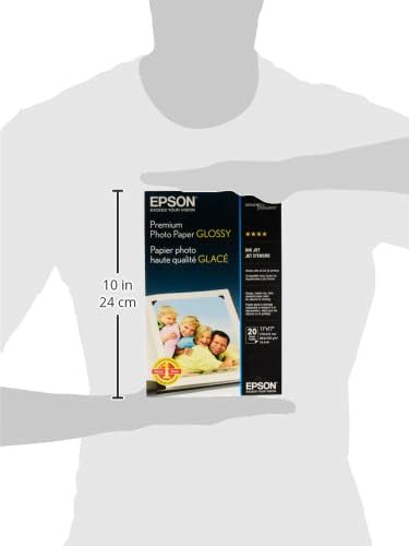 Thumbnail 2 de Epson S041290 Premium Glossy Photo Paper, 11 x 17 in, 20 Sheets