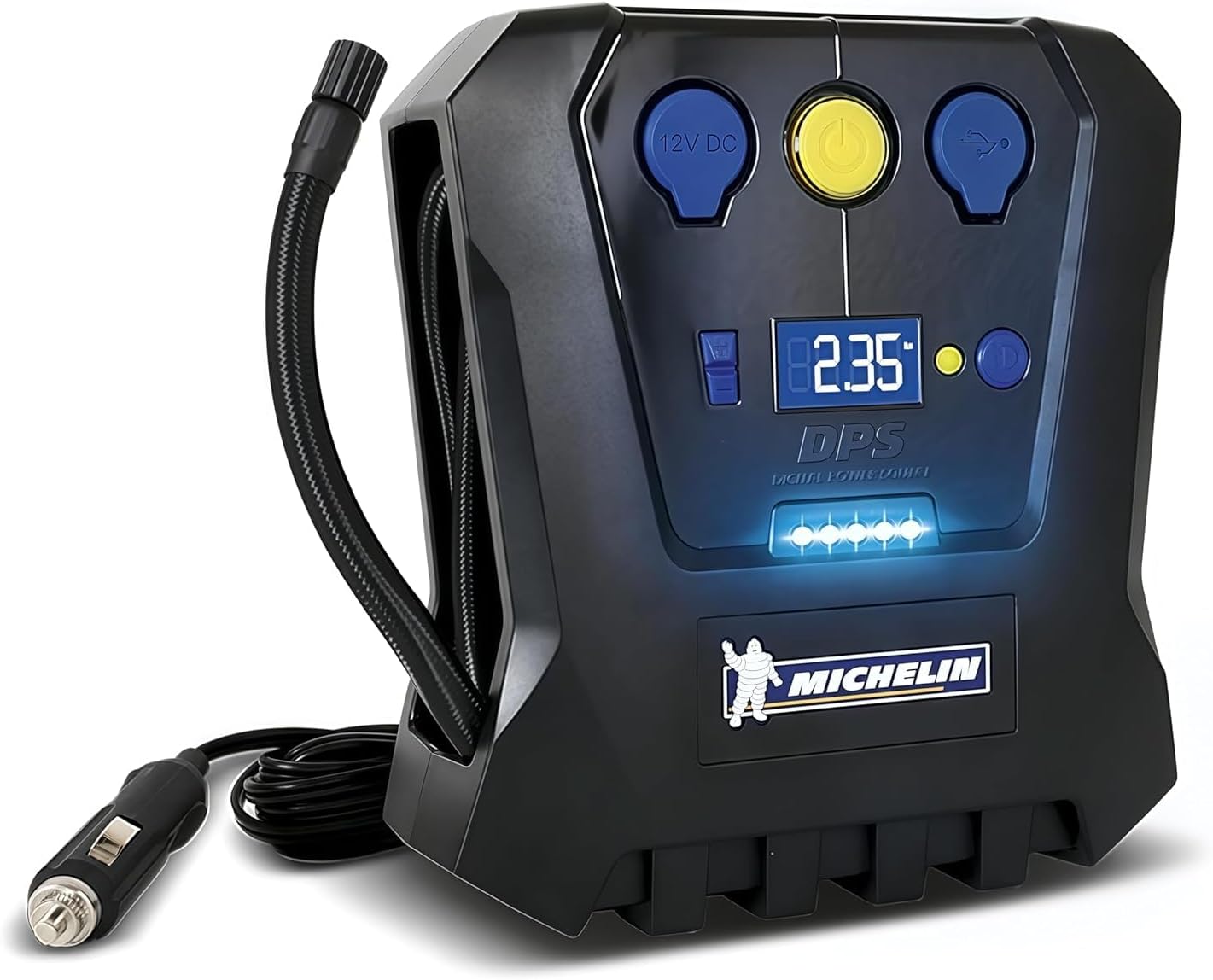 Thumbnail 6 de MICHELIN 009542 Compresseur à Air Électrique Professionnel – Gonfleur 12V, 8 Bar, 24 L/min, 3 embouts