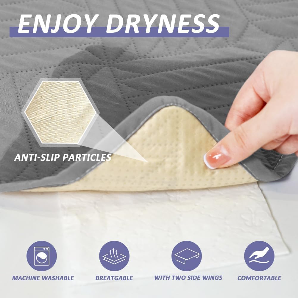 Thumbnail 2 de DUJUIKE Assorbente Lavabile 85×90 cm 2 pezzi