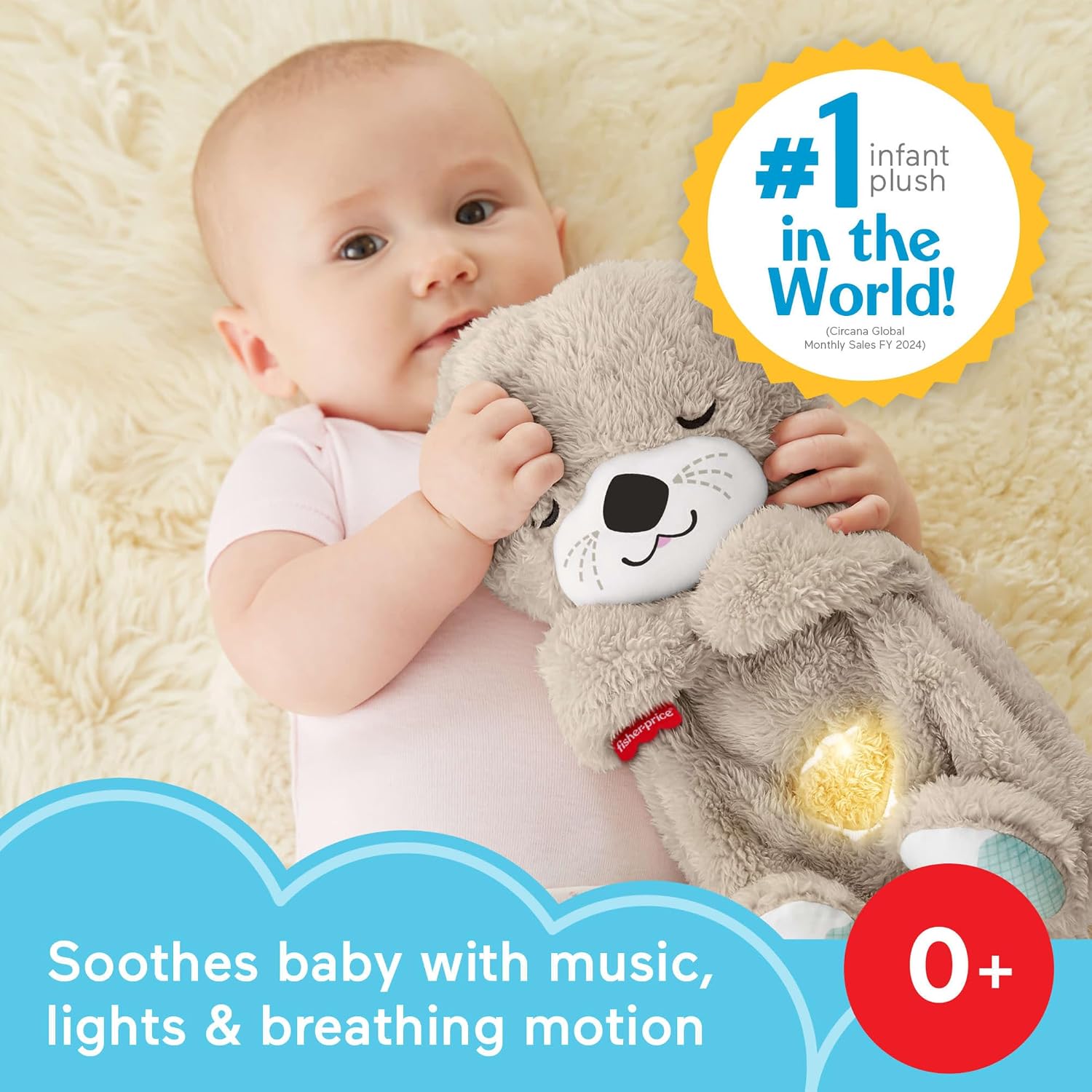 Detalle 2 de Fisher-Price Soothe 'N Snuggle Otter