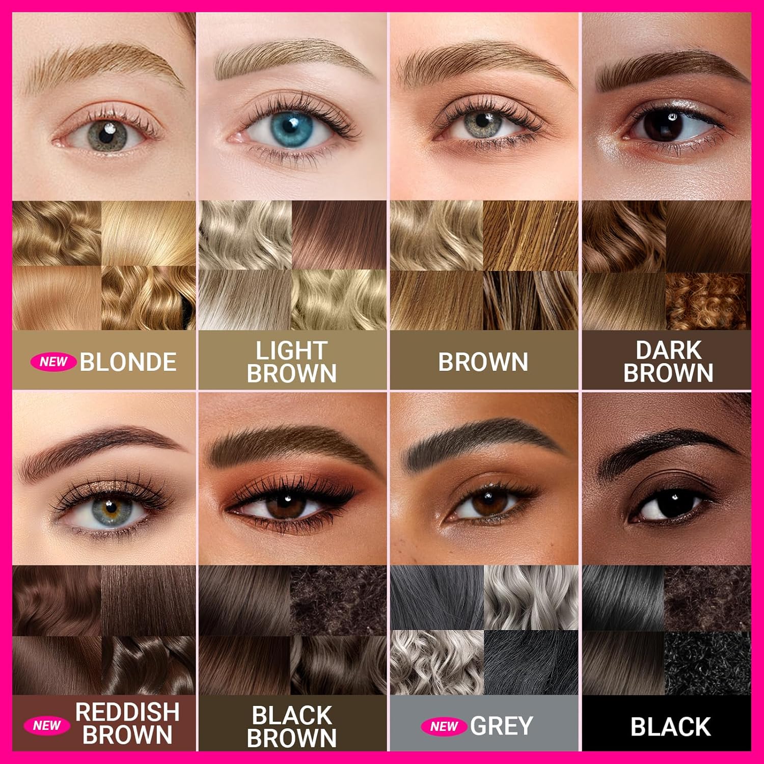 Detalle de iMethod Curved Eyebrow Pen (Dark Brown) — Dual-Ended microblading-style brow pencil for natural hair-like strokes