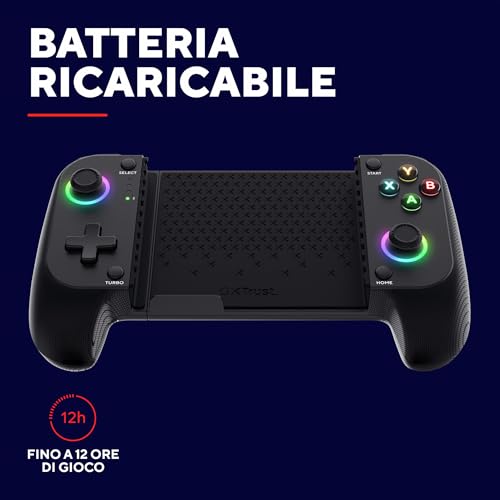 Thumbnail 6 de GXTrust Mylox Controller per Telefono Bluetooth: gamepad wireless con grip stabile e LED RGB