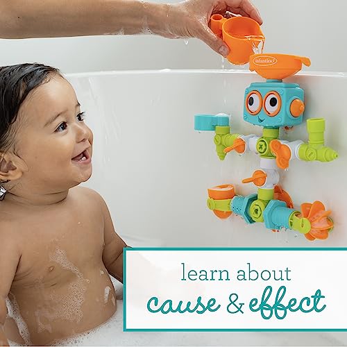 Detalle 2 de Infantino Sensory Plug & Play 16 piezas juguete baño 👶