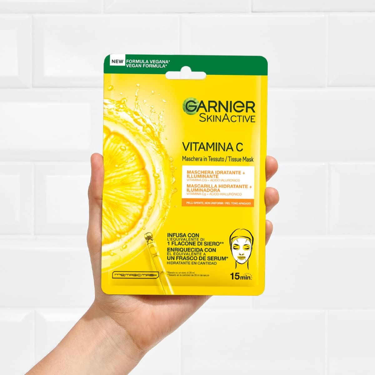Thumbnail 2 de Garnier Maschera in Tessuto 5 pz 🧖