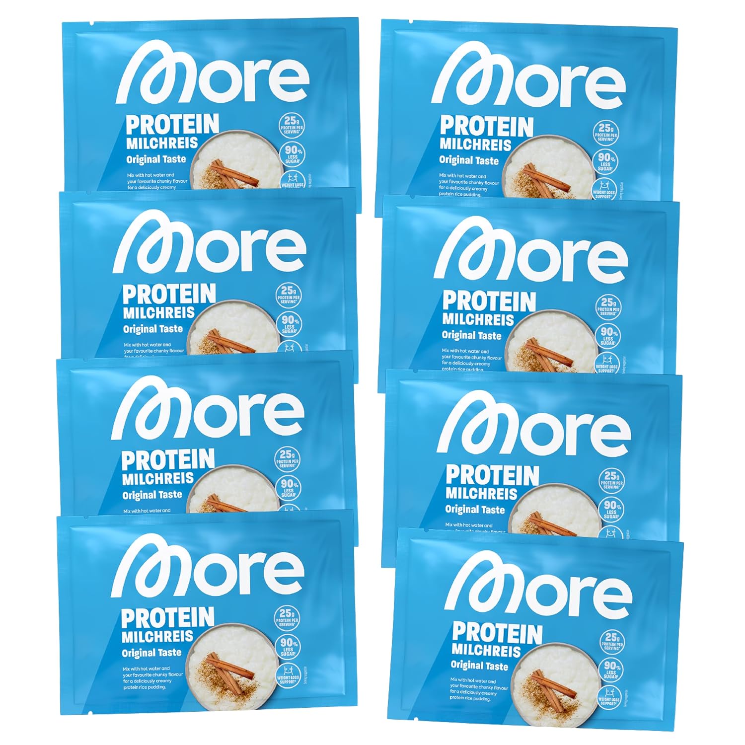 Thumbnail 5 de More Protein Milchreis – 13er Tray, 13 × 65 g, 26 g Eiweiß pro Portion