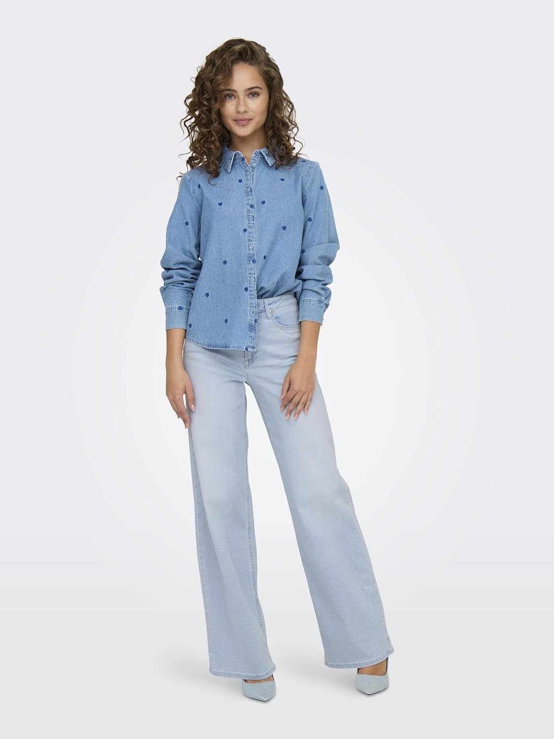 Thumbnail 2 de ONLY Female Jeans mit weitem Bein ONLMADISON – hohe Taille und weiter Beinschnitt