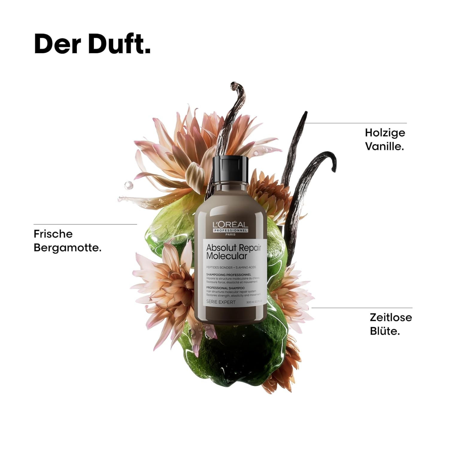 Thumbnail 3 de L’Oréal Professionnel Absolut Repair Molecular Shampoo für strukturgeschädigtes Haar (ohne Sulfate)