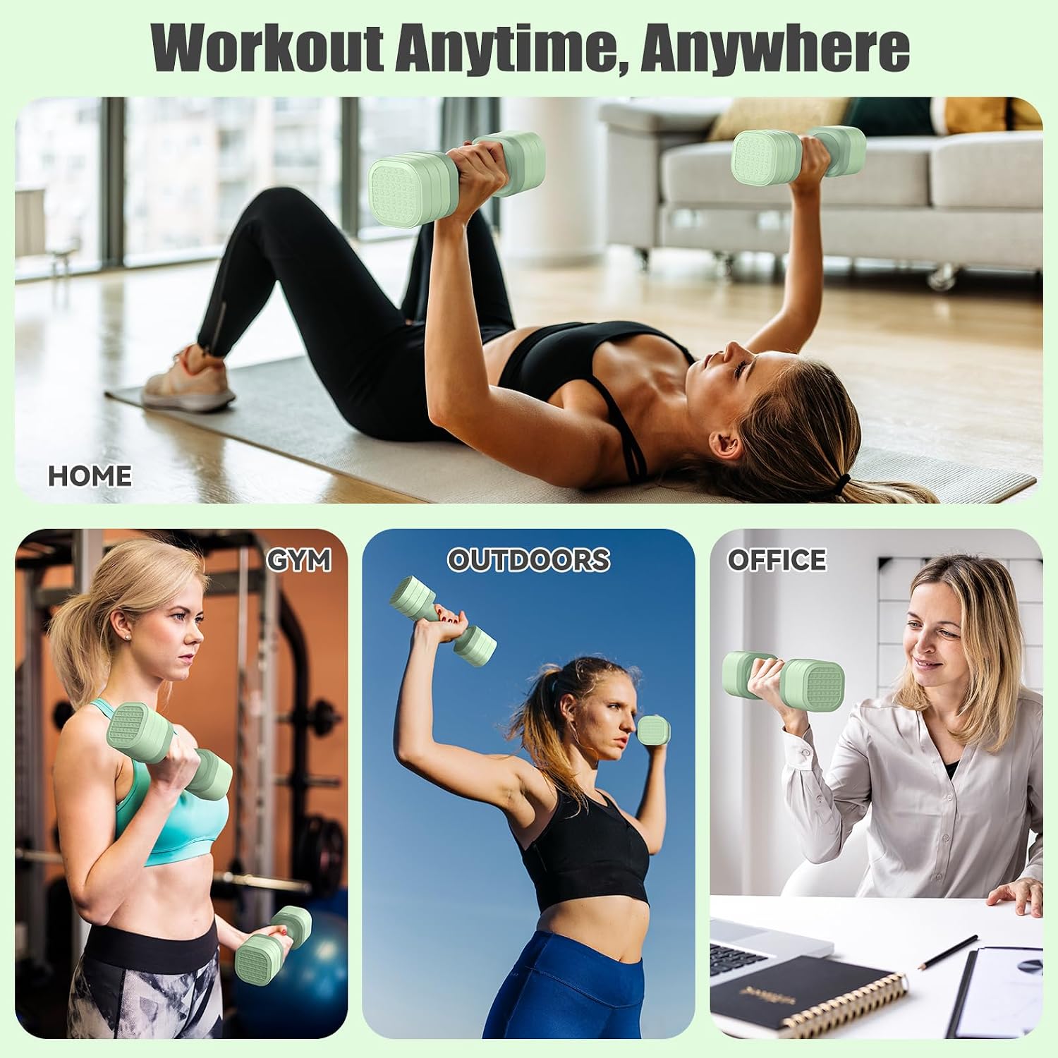 Thumbnail 6 de Sportneer Verstellbare Hanteln Damen Set