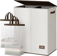 Detalle de SOLEDI Luxury Double Laundry Hamper, Large