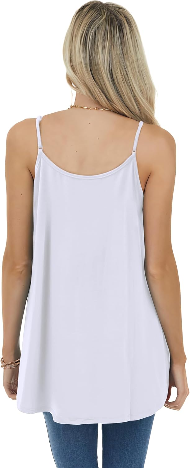 Thumbnail 3 de Aokosor Ladies Tops: Summer Vest Tops with Adjustable Spaghetti Straps