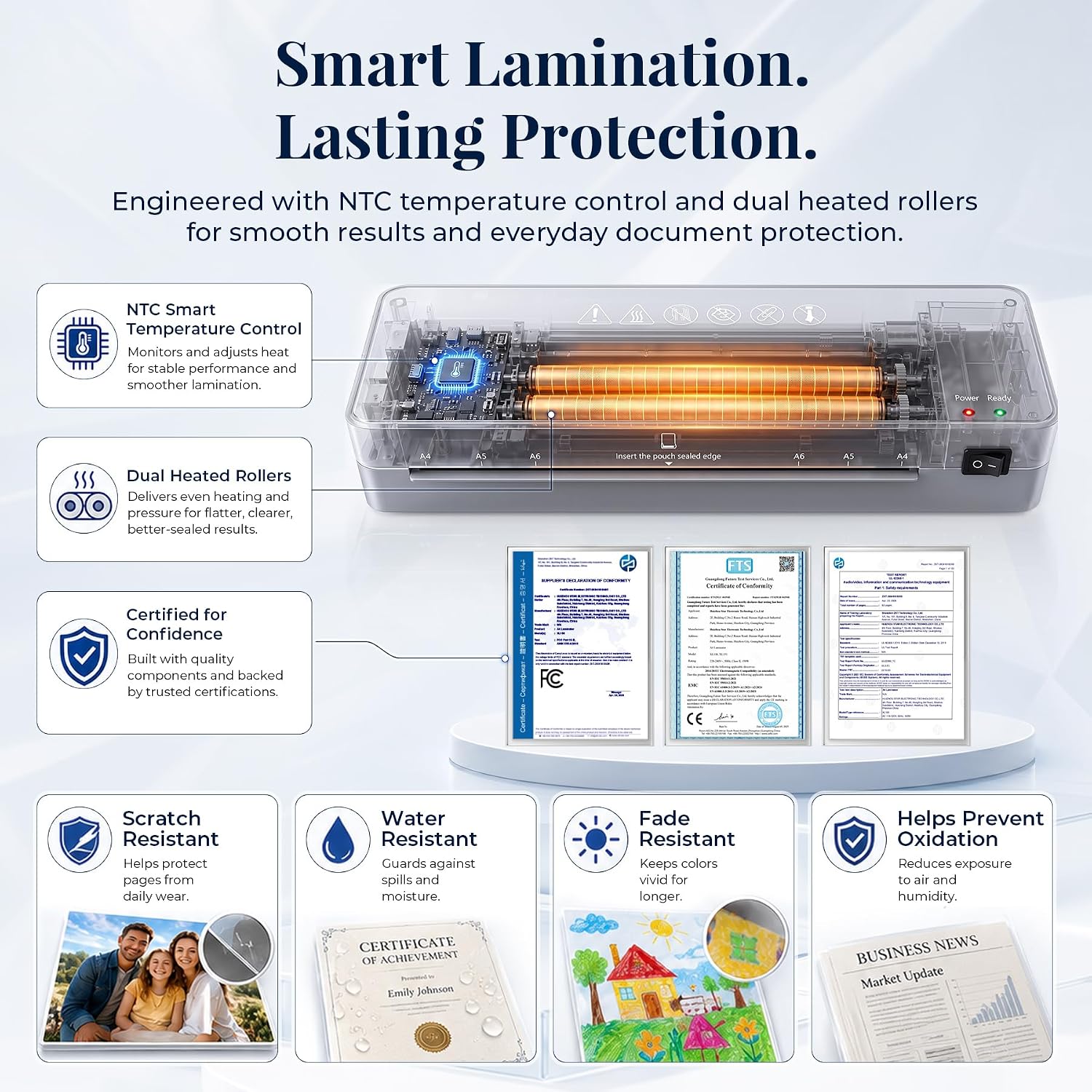 Detalle 2 de MAXDONE A4 Laminator for home and office