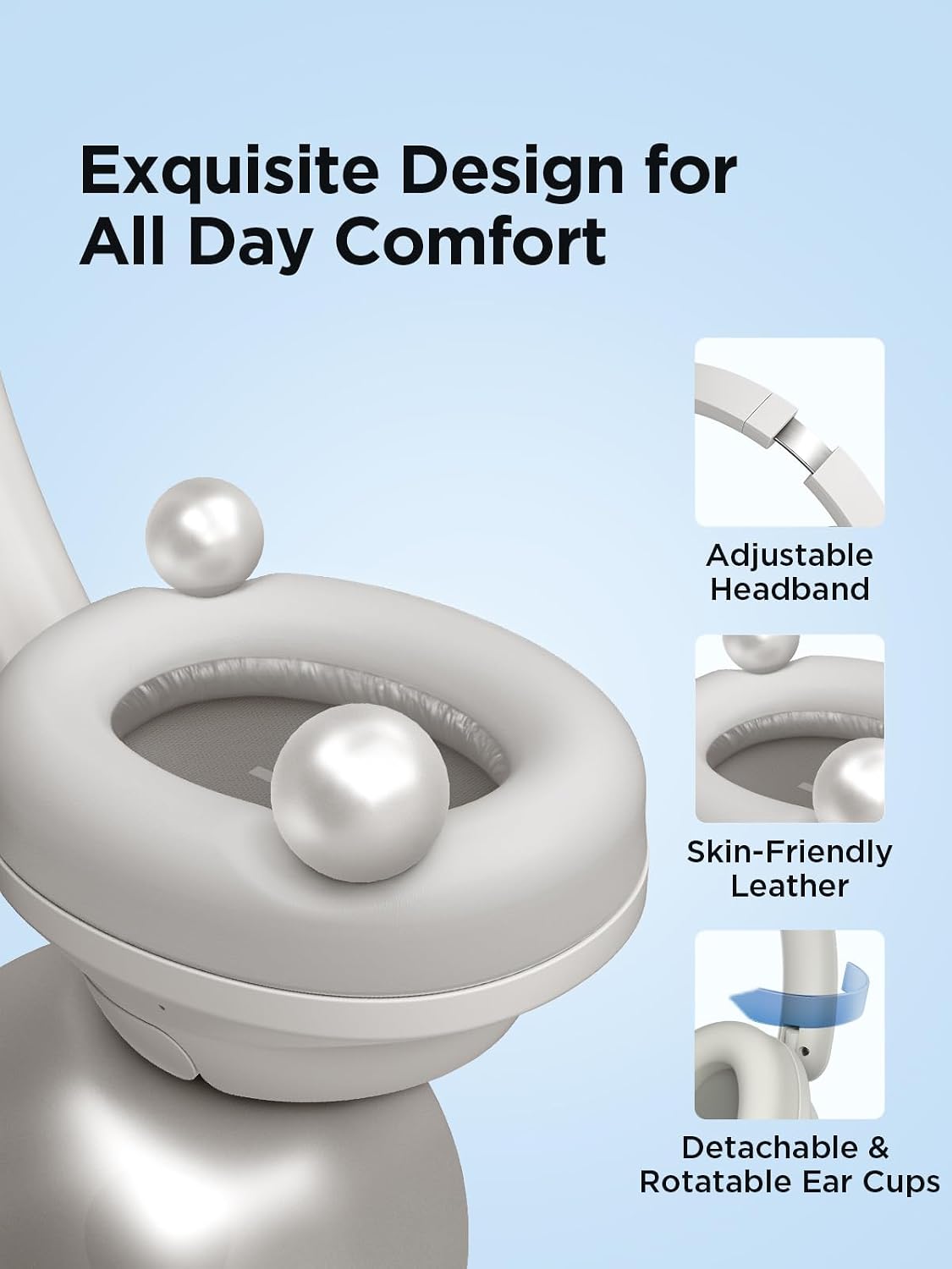 Detalle 2 de 1MORE HQ31 Bluetooth Over-Ear mit ANC