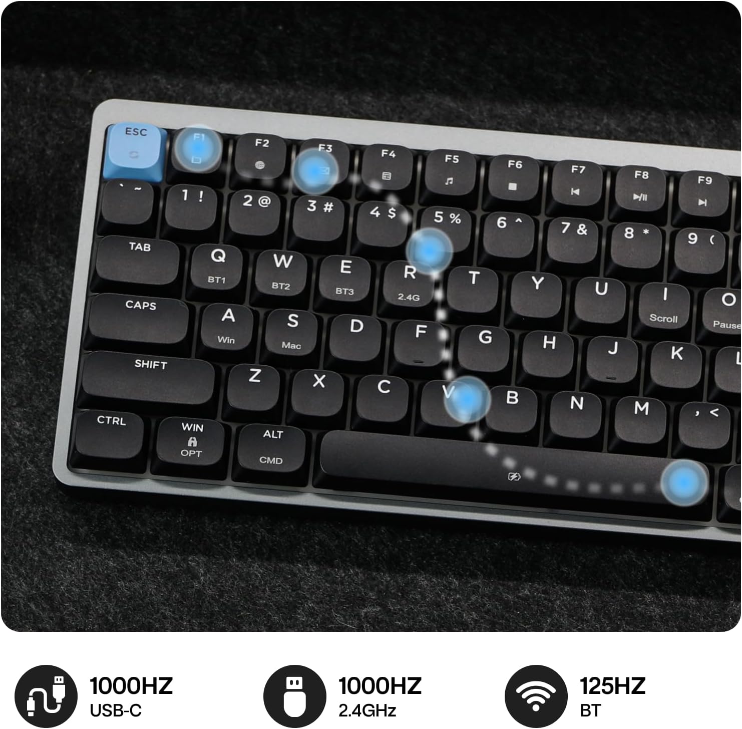 Thumbnail 3 de EPOMAKER Luma84 Low Profile Mechanical Keyboard