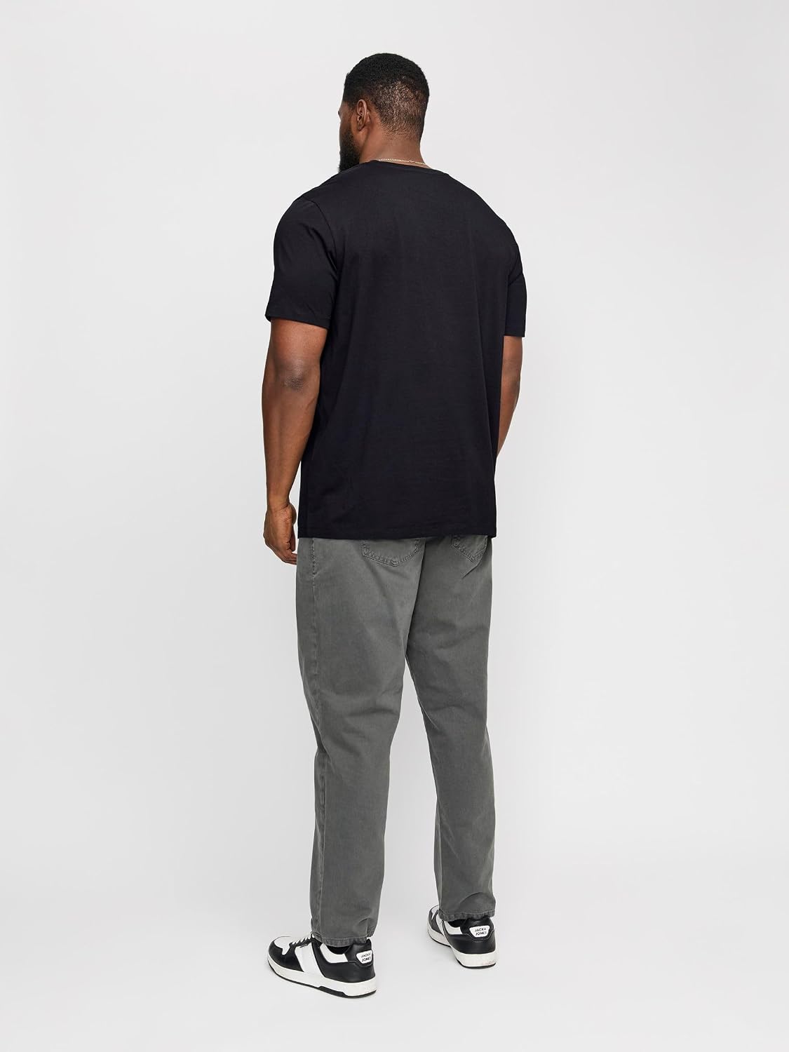 Thumbnail 3 de JACK & JONES Herren T-Shirt Plus Size Logo T-Shirt