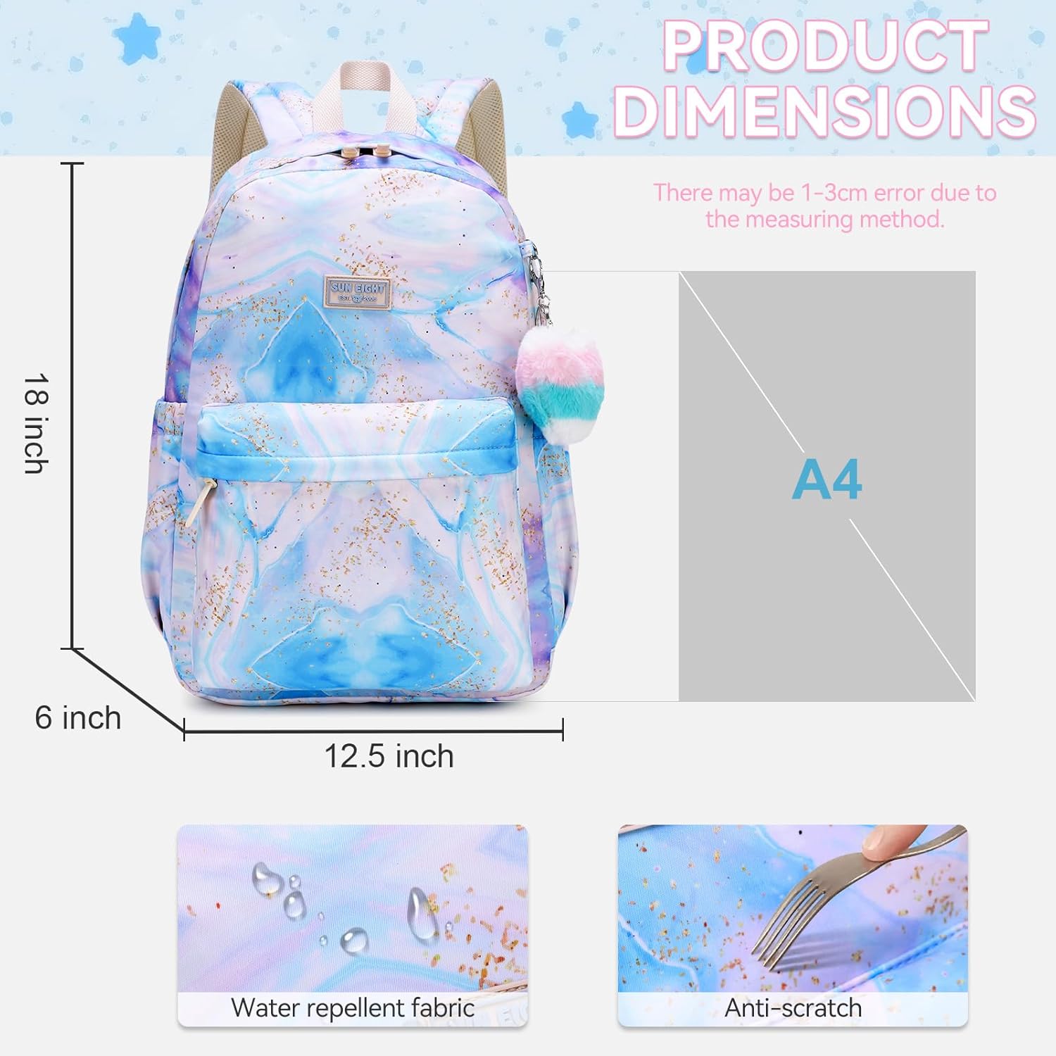 Thumbnail 1 de SUN EIGHT 18-Inch Laptop Backpack for Women – Casual, Waterproof Daypack
