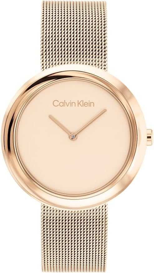 Thumbnail 5 de Calvin Klein Damen-Uhr mit analogem Quarzwerk „Twisted Bezel“ und Edelstahlarmband