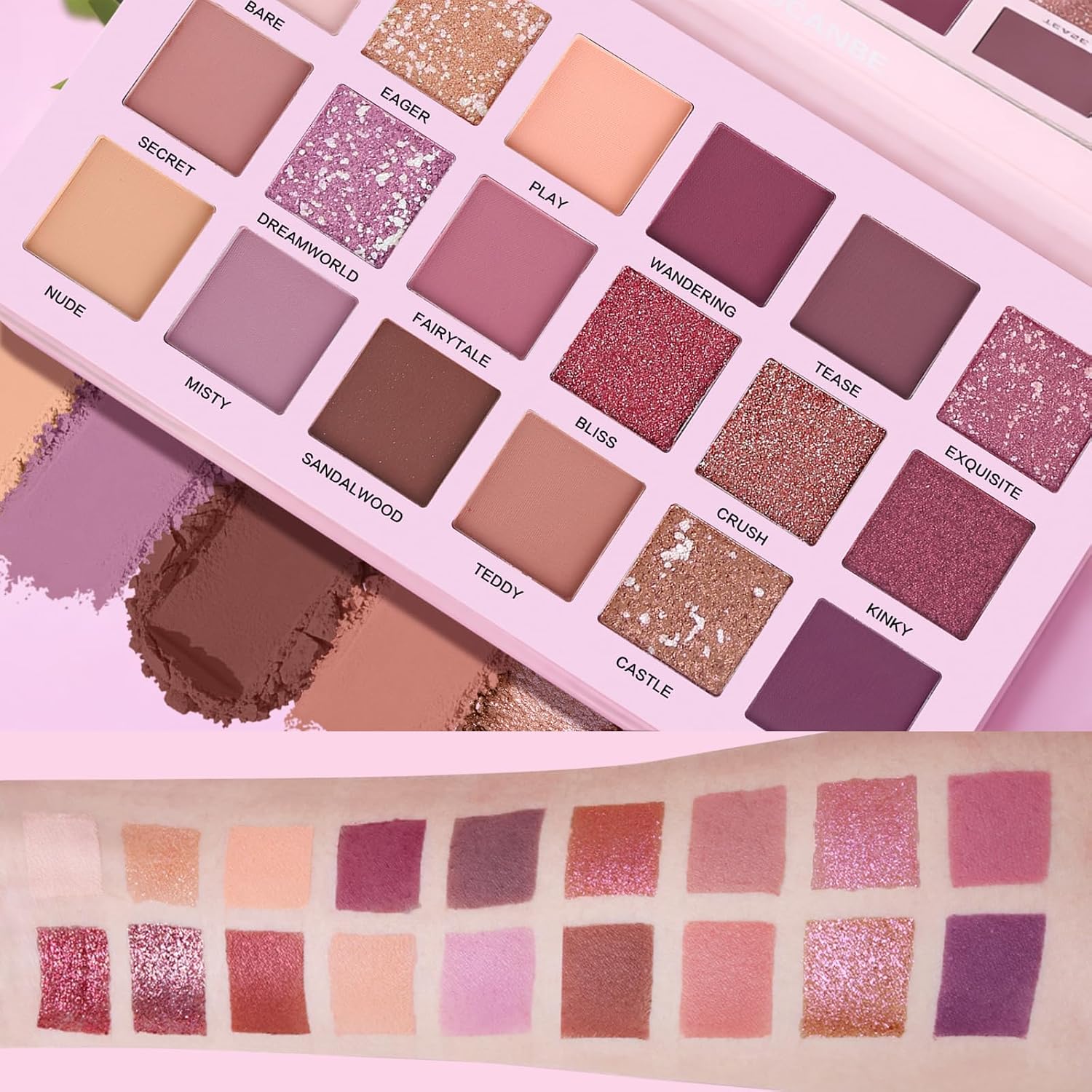 Thumbnail 5 de UCANBE Eyeshadow Palette, 18 Colors