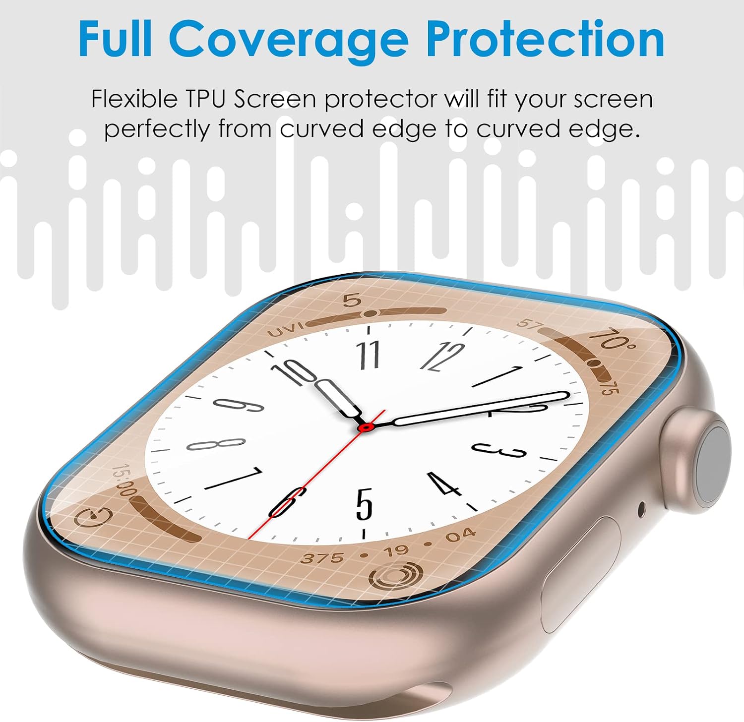 Detalle 2 de UniqueMe 6 Pack Screen Protector 40mm