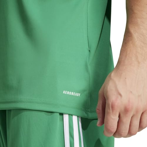 Detalle de adidas Squadra25 Jersey Short Sleeve para Hombre | Team Green/White, talla L