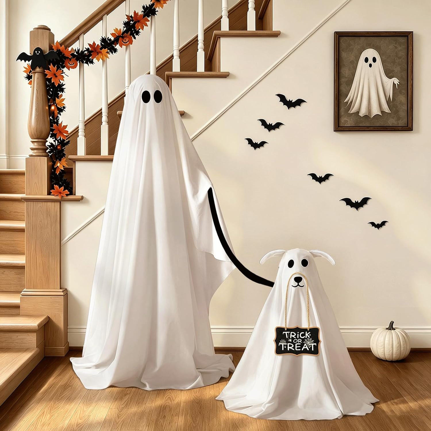 Thumbnail 6 de Ghost Dog Halloween Decor 2-Pack