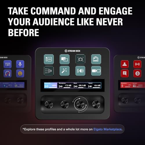 Detalle de Elgato Stream Deck +, Audio Mixer and Studio Controller