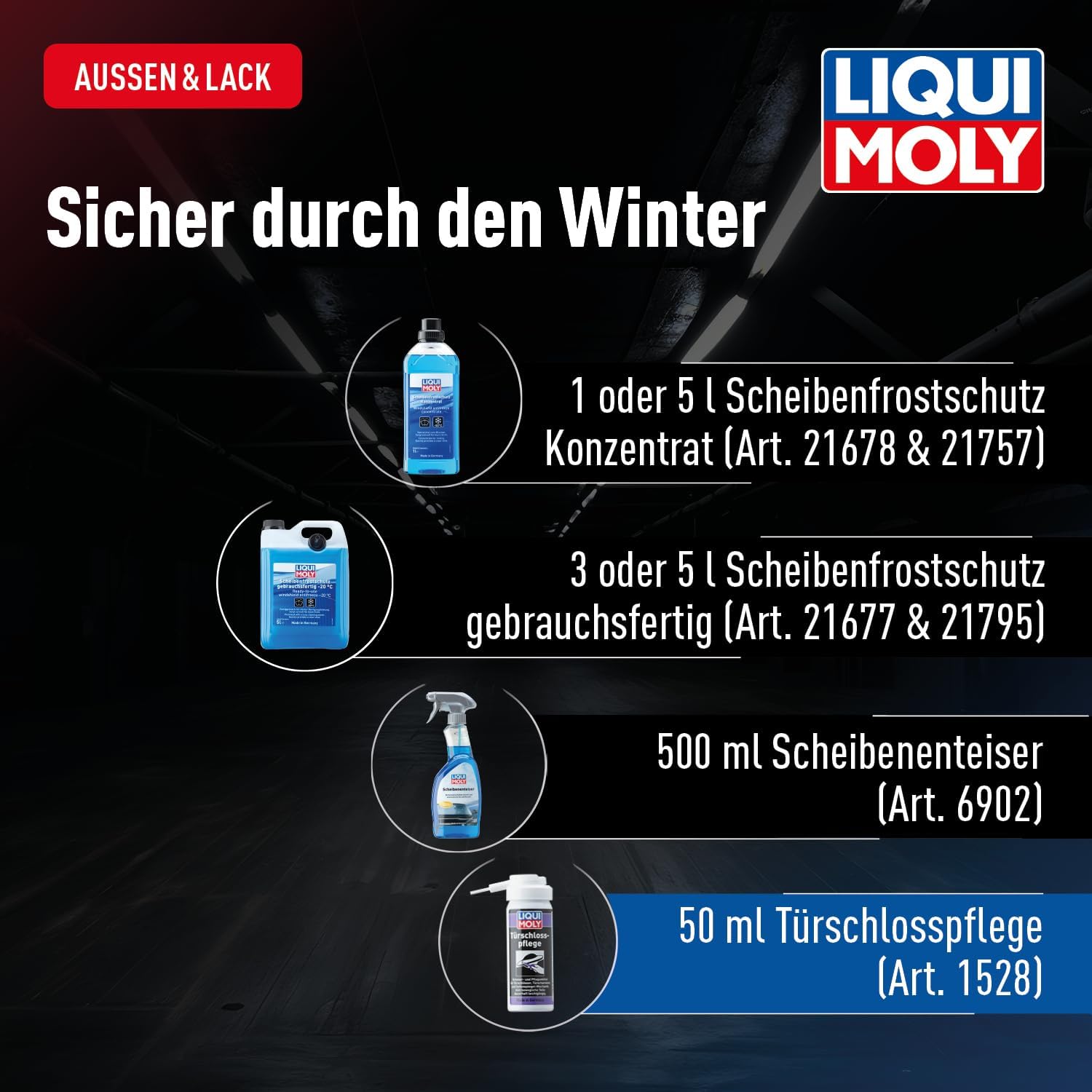 Detalle de LIQUI MOLY Türschlosspflege – Enteiser & Schmiermittel für Schließzylinder, Zündschlösser und Türschlösser (50 ml)