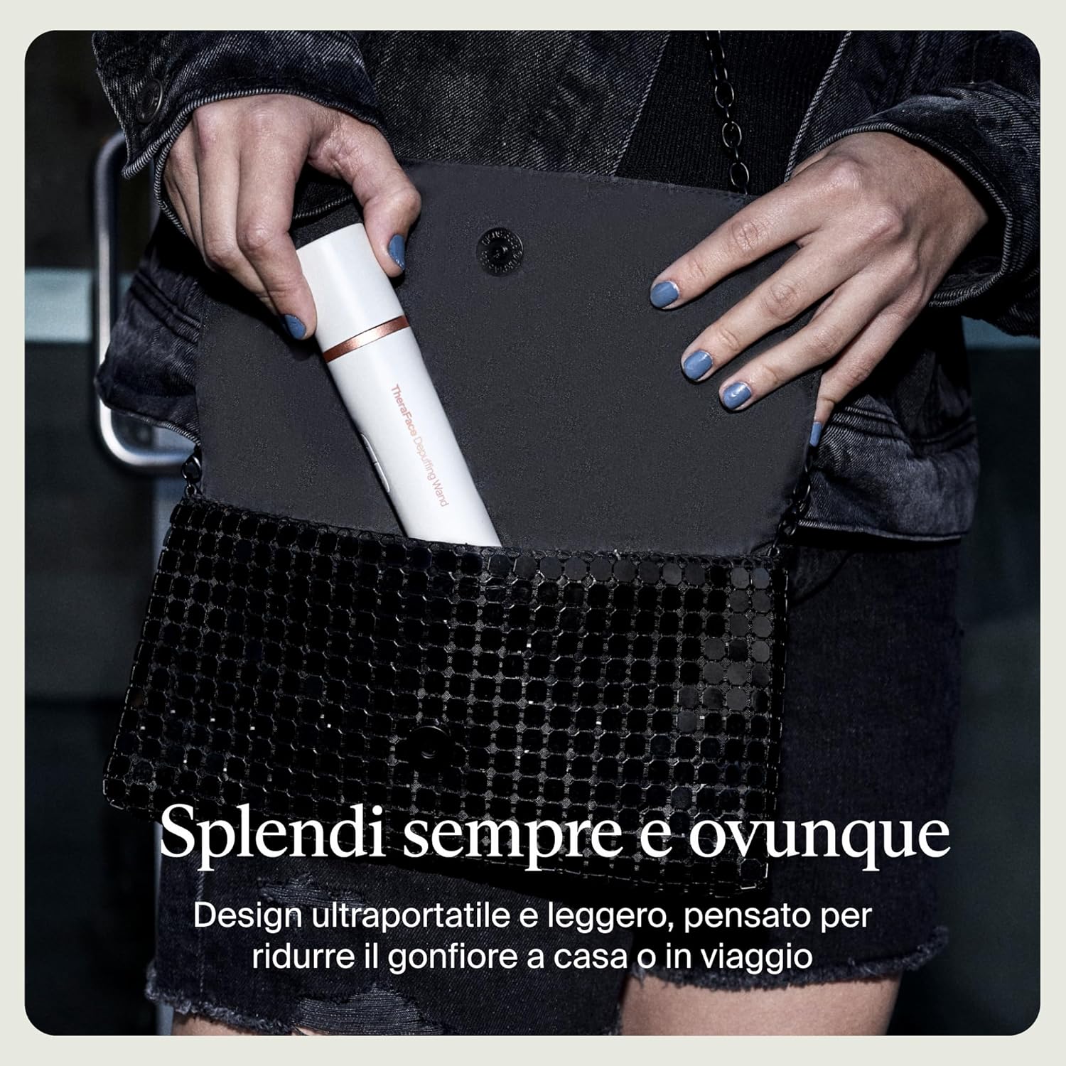 Thumbnail 5 de Therabody TheraFace Depuffing Wand: varita viso caldo/freddo per ridurre gonfiore e illuminare