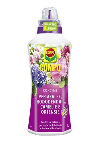 COMPO Concime Liquido Per Rododendri, Azalee, Camelie e Ortensie - 1L