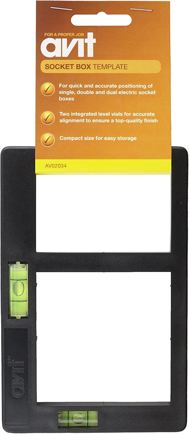 Detalle 2 de Avit AV02034 Socket Box Template, Black