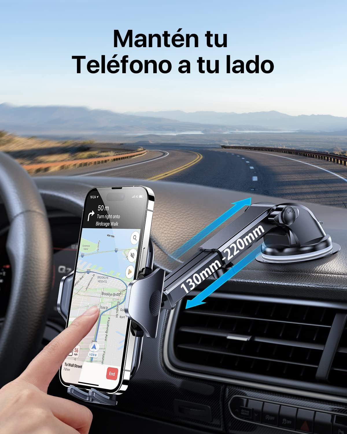 Thumbnail 6 de andobil Soporte Móvil Coche 3 en 1 con Ventosa