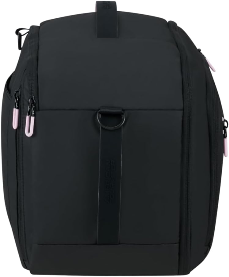 Detalle de American Tourister Puffypop: Borsa da cabina 3-ways con scomparto laptop 14” – Nero