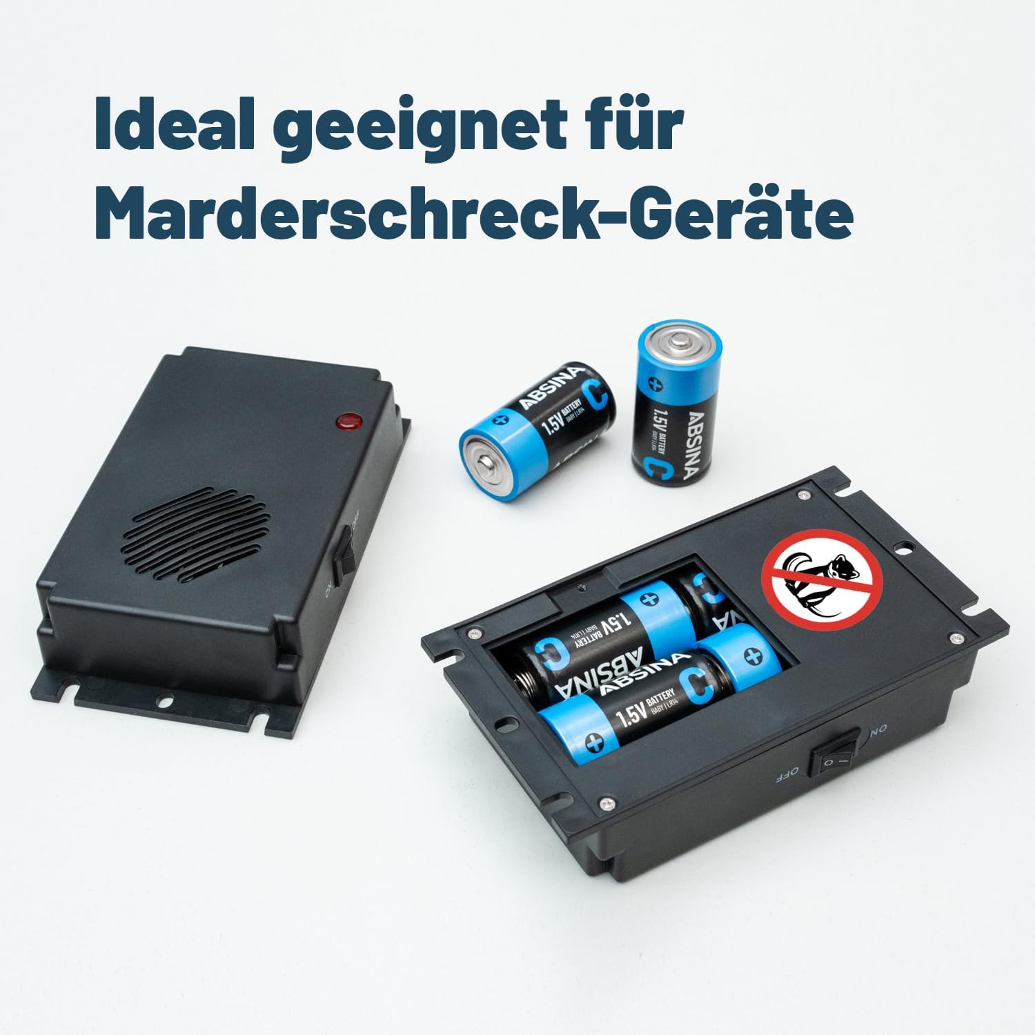 Thumbnail 1 de ABSINA 12x Baby C Batterien LR14 1,5V Alkaline (C) – langlebige R14-Batterien für Taschenlampe & Co.
