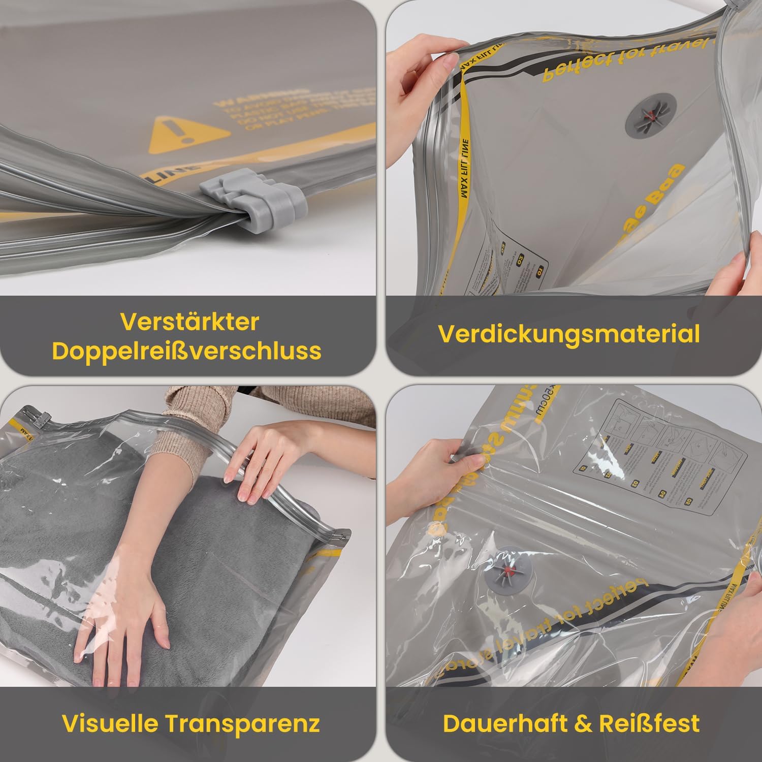 Thumbnail 6 de Vakuumbeutel 15er Set mit kabelloser Pumpe 1800 mAh