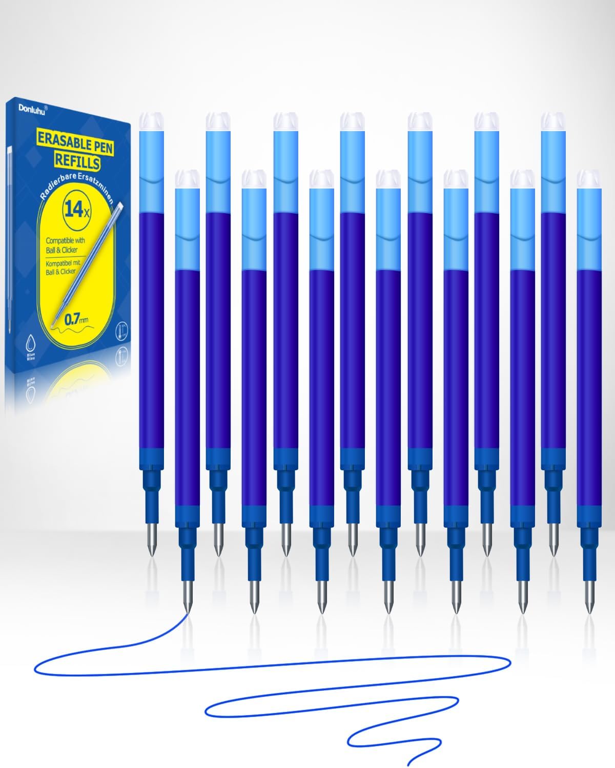 Donluhu ricariche 0,7 mm per Pilot 400m ✒️