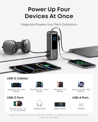 Thumbnail 4 de Anker Laptop Power Bank 25K: 165W Total Output with Triple 100W USB-C Ports