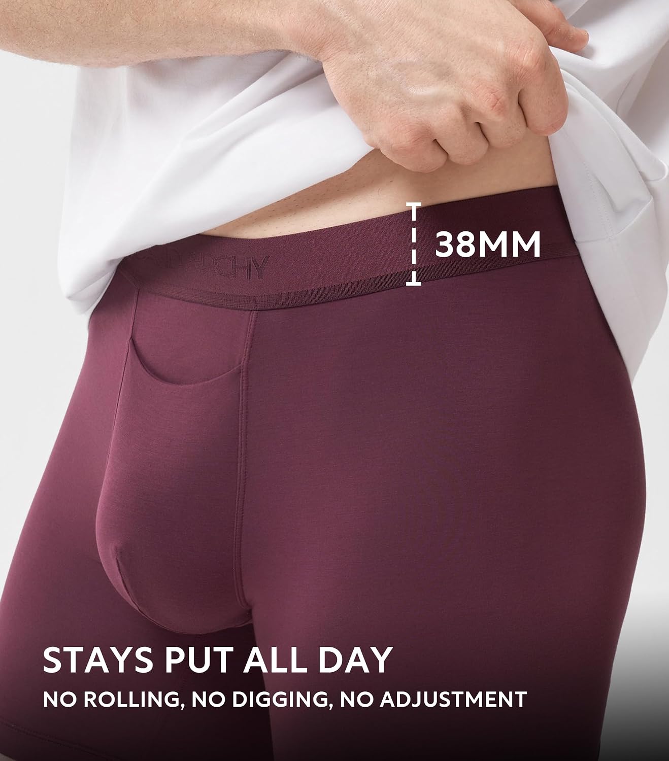 Thumbnail 3 de DAVID ARCHY Men's Modal Boxer Briefs