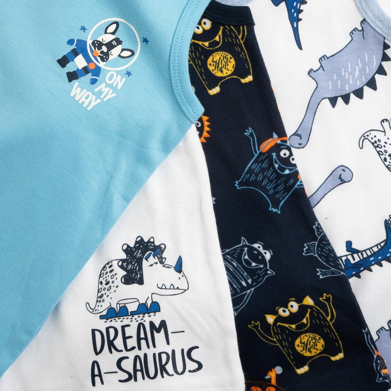 Detalle de Chicco Canottiere Bambino – set da 3 in 100% cotone