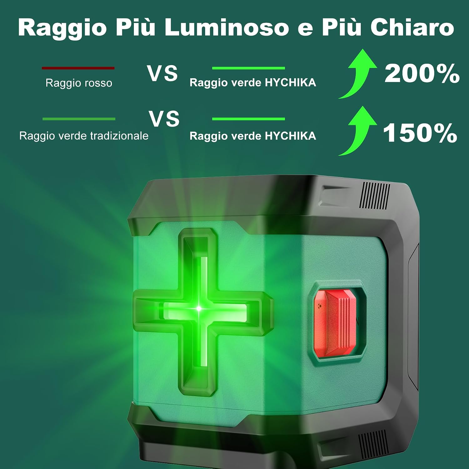 Detalle 2 de HYCHIKA Livella laser autolivellante 15 m 📐