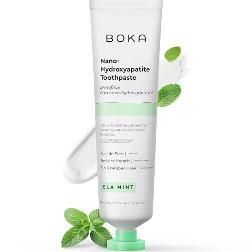 Boka Toothpaste - Fluoride Free Nano Hydroxyapatite Toothpaste