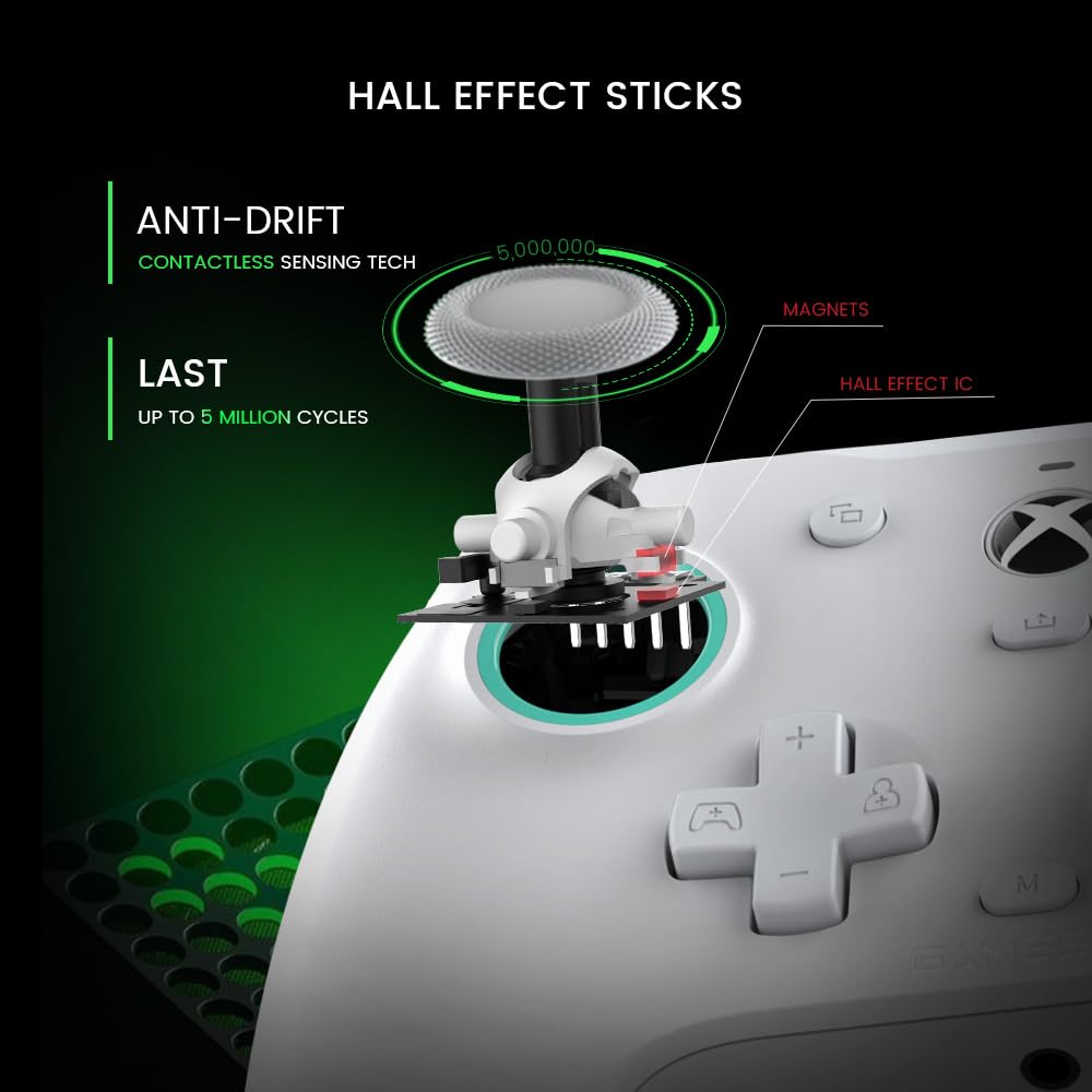 Detalle 2 de GameSir G7 SE Xbox-Controller mit Hall-Sticks