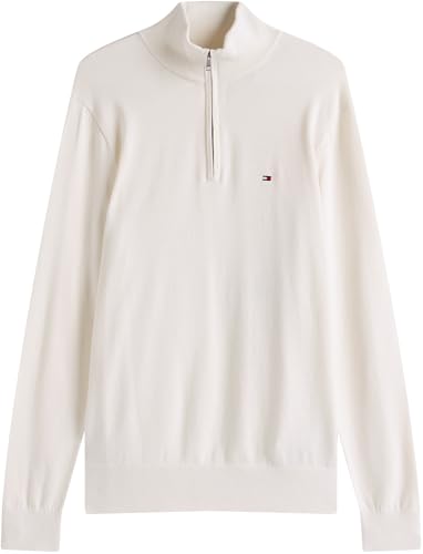 Thumbnail 4 de Tommy Hilfiger Essential Cotton Zip Thru XS Jersey marfil