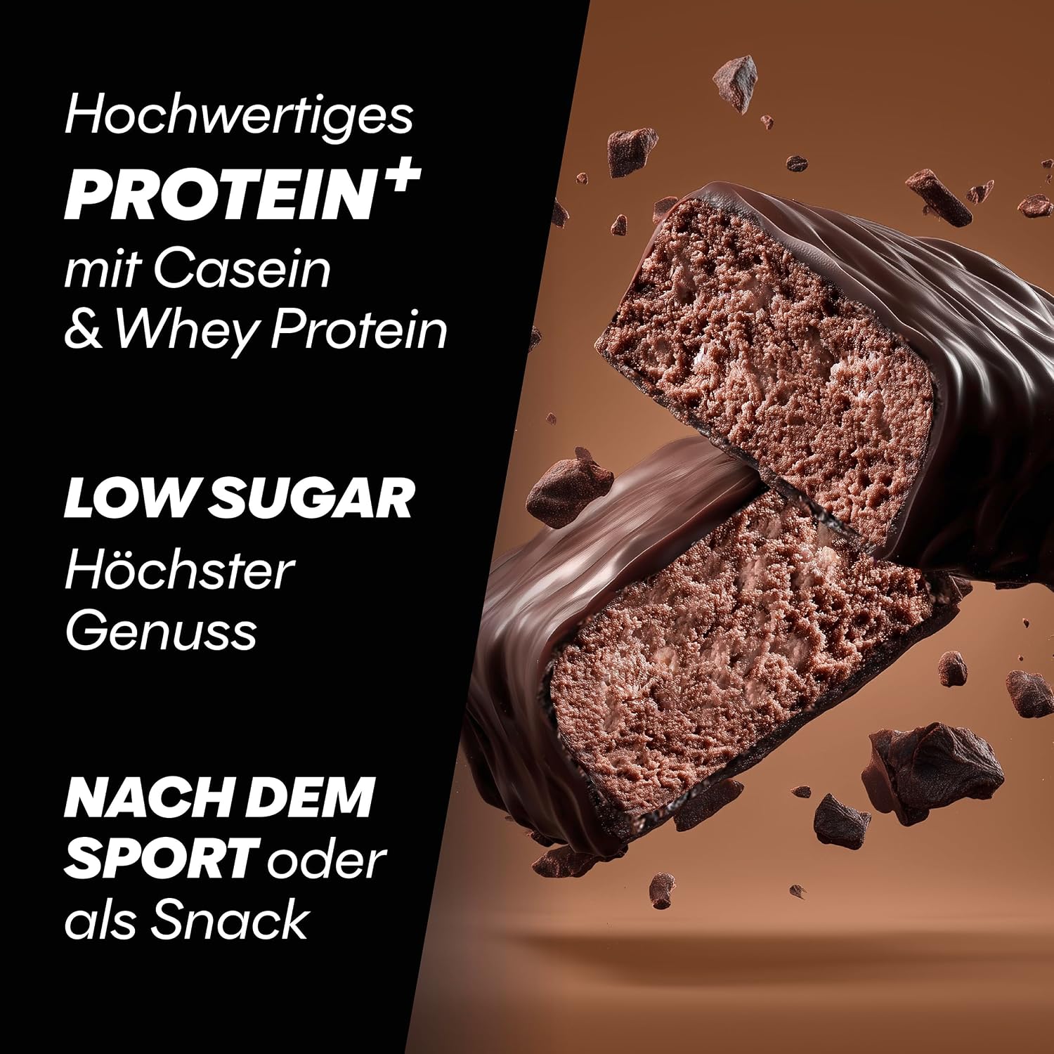 Thumbnail 4 de Powerbar Protein Plus Low Sugar – Chocolate Brownie, 16x35 g