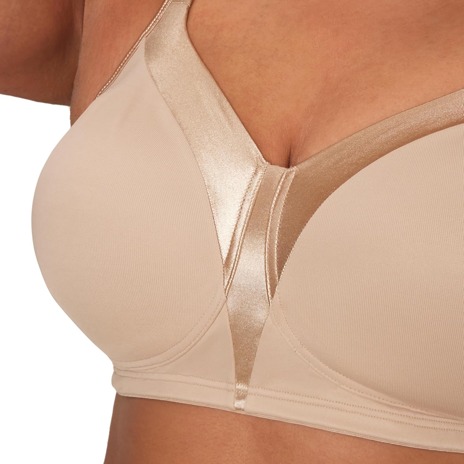 Thumbnail 2 de Playtex 18 Hour Wirefree T-Shirt Bra for Women (Plus Size) — Full Coverage, Breathable Lining