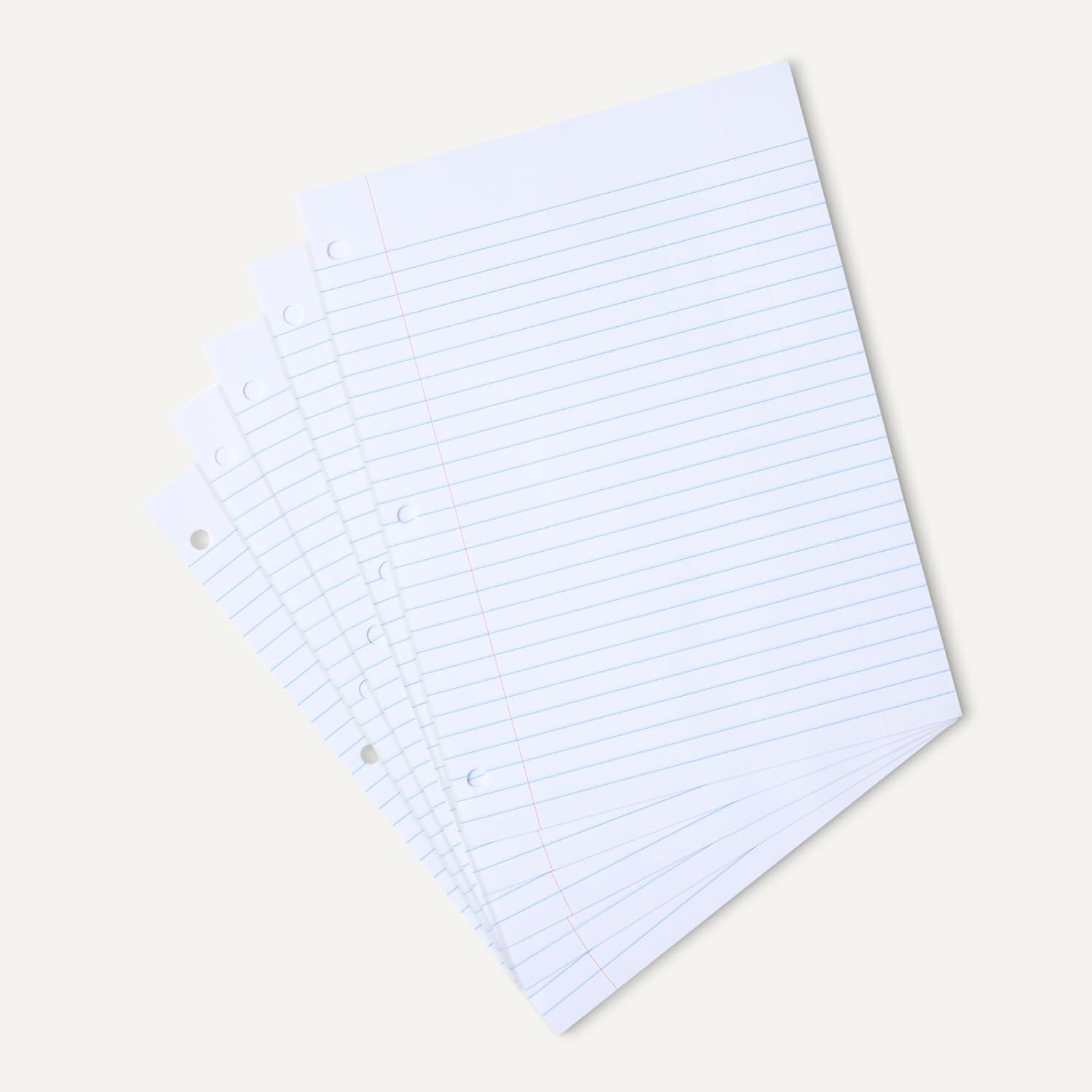 Thumbnail 3 de Amazon Basics Wide Ruled Loose Leaf Paper, 6-Pack (10.5" x 8", 100 Sheets per Pack)