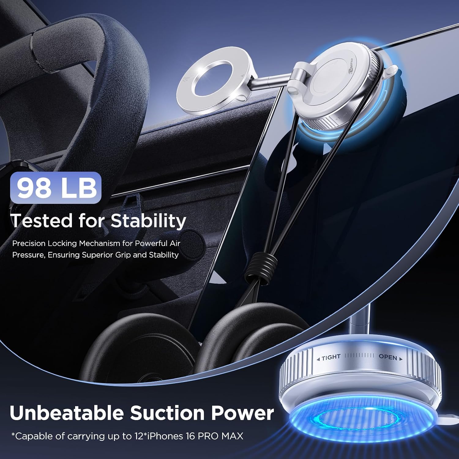Detalle de MSXTTLY Vmag-S1 magnetic phone holder