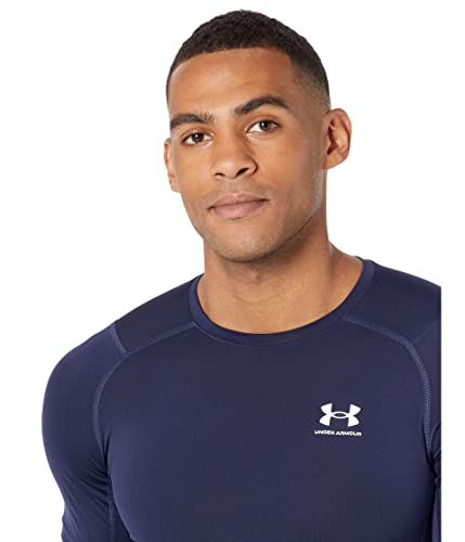 Detalle de Under Armour eng anliegende Boxershorts – Midnight Navy/White, Größe S (1361518)