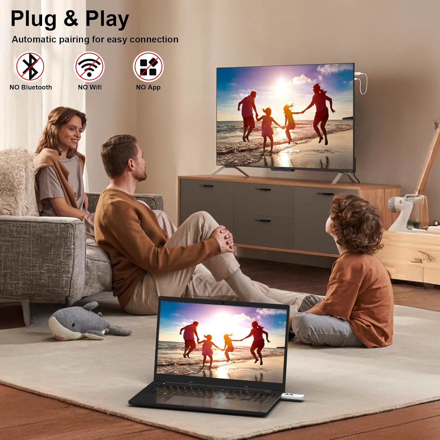 Detalle 2 de Wireless HDMI Transmitter and Receiver 30m